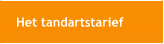 Het tandartstarief