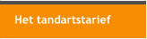 Het tandartstarief